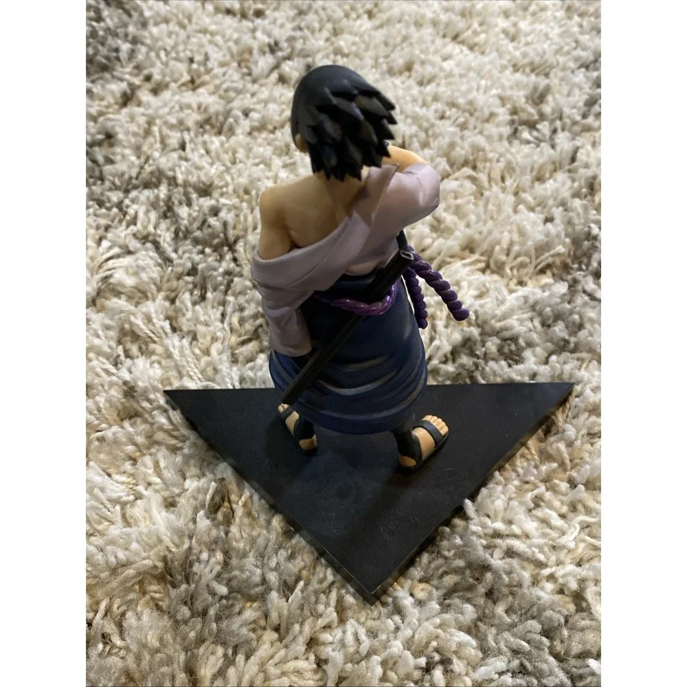 Naruto Shippuden Sasuke Uchiha Action‎ Figure Sharingan Anime Collectible Base